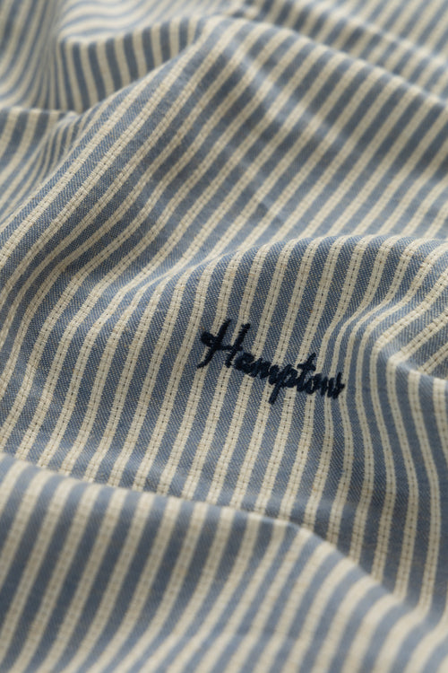 Regatta Stripe Oxford- Contrast Collar Shirt